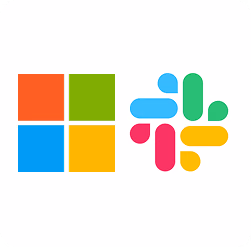 Microsoft 365 / Slack logo