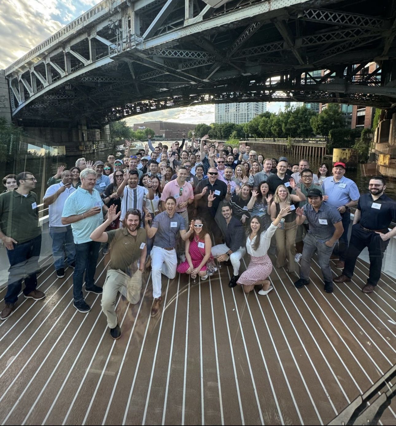 Team gathering in Chicago
