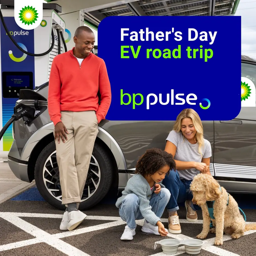 bp pulse — Father's Day EV road trip campaign