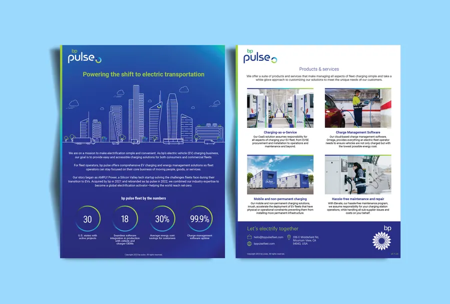 Brochure & Print Design — bp pulse — Placeholder 05