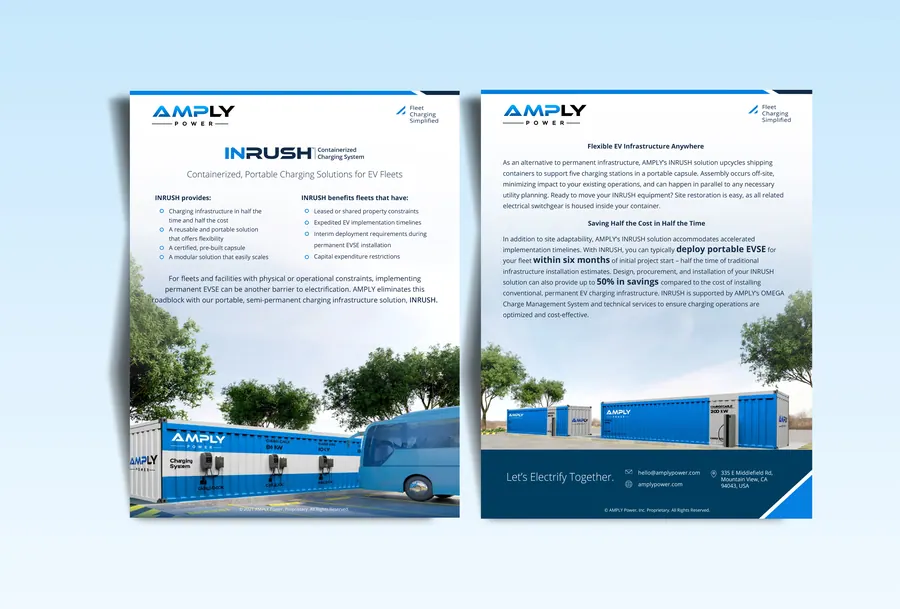 Brochure & Print Design — Amply Power — Placeholder 01